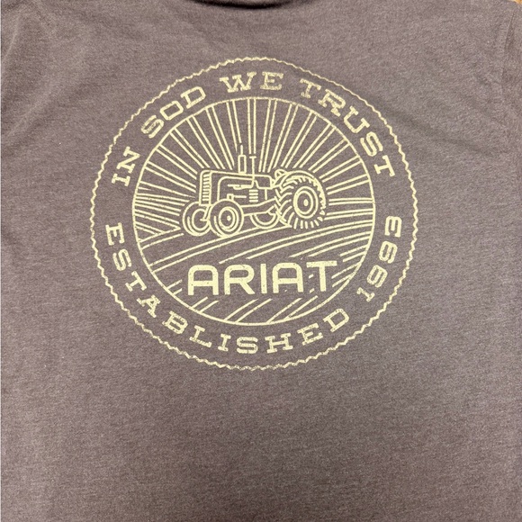Ariat Men’s Brown Graphic Tee - Picture 4 of 6